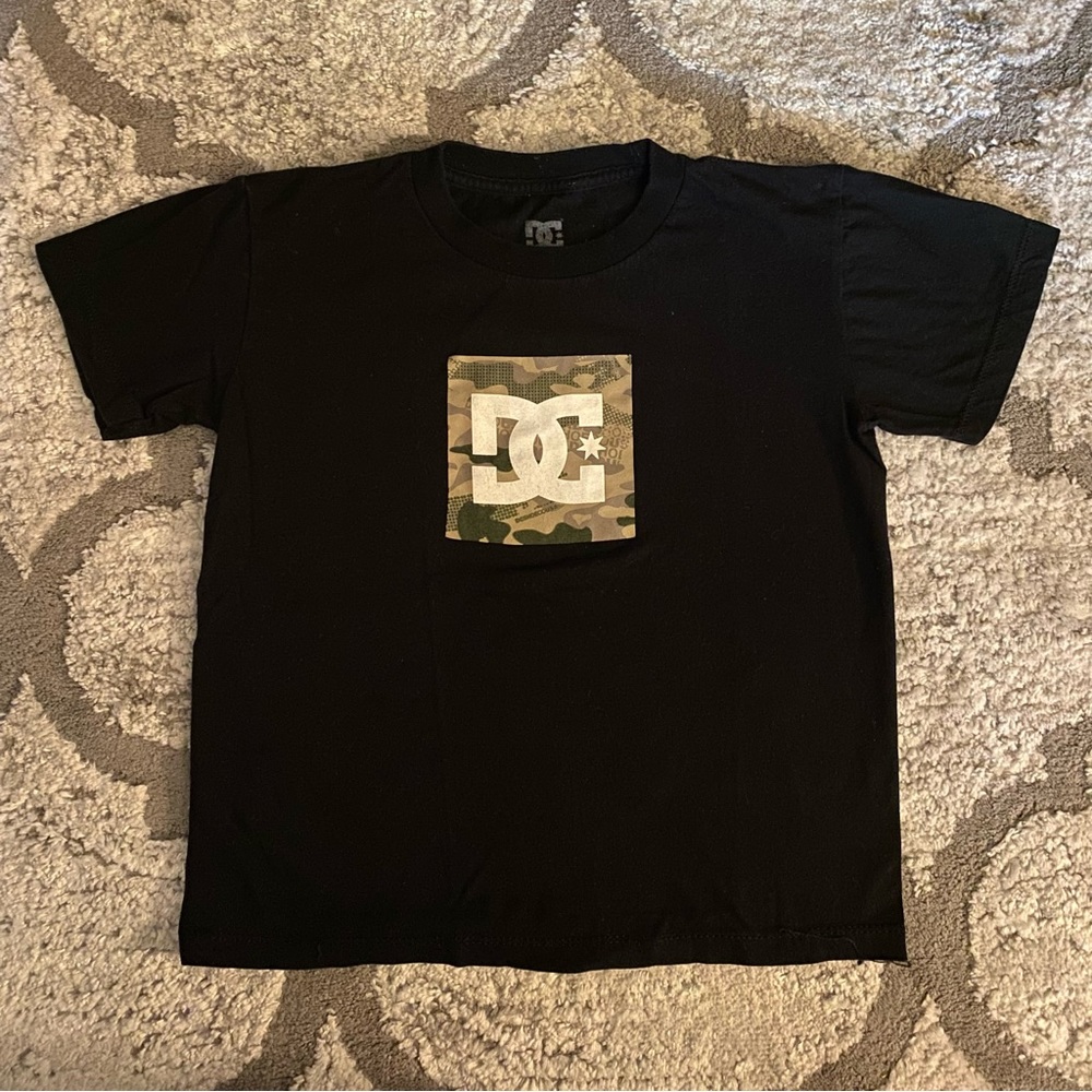 DC Black Shirt Size 7x